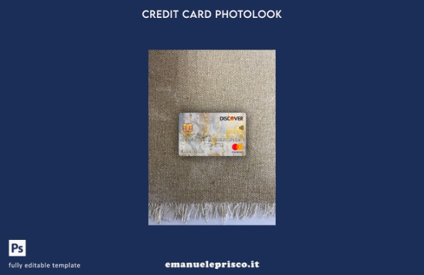 stile verificato USA Scopri il modello frontale photolook mastercard della banca